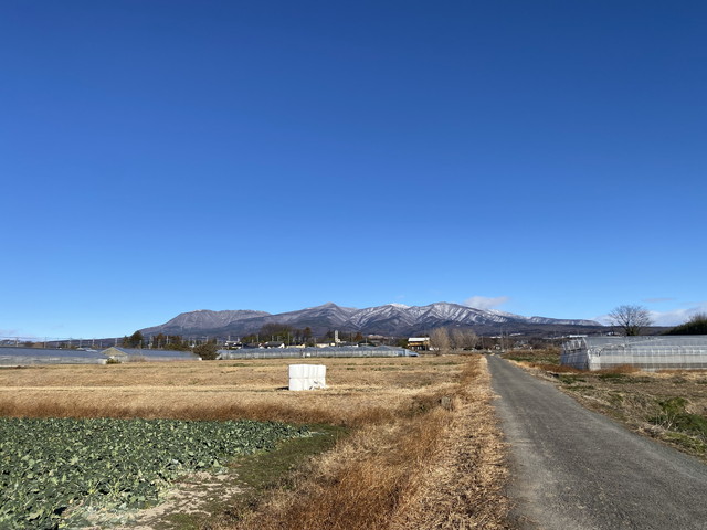 1/12 今朝の赤城山