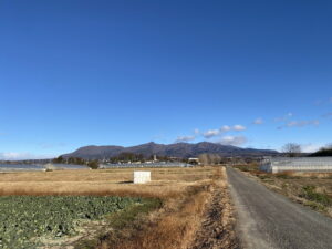 1/14 今朝の赤城山