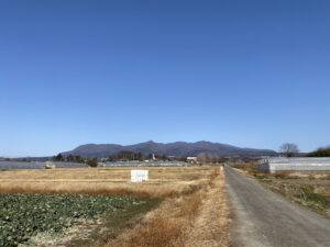 1/18 今朝の赤城山