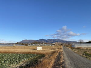 1/21 今朝の赤城山