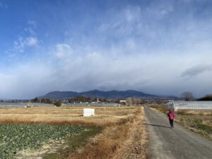 1/22 今朝の赤城山