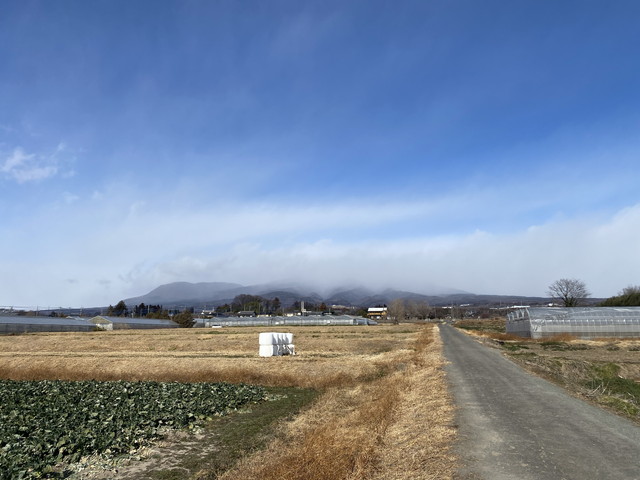 1/25 今朝の赤城山