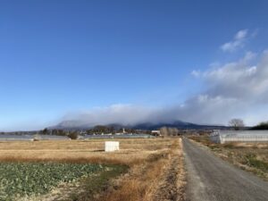 1/26 今朝の赤城山