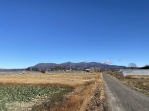 1/29 今朝の赤城山