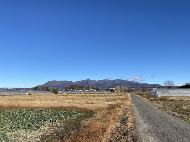 1/29 今朝の赤城山