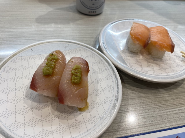 ぶりとサーモン